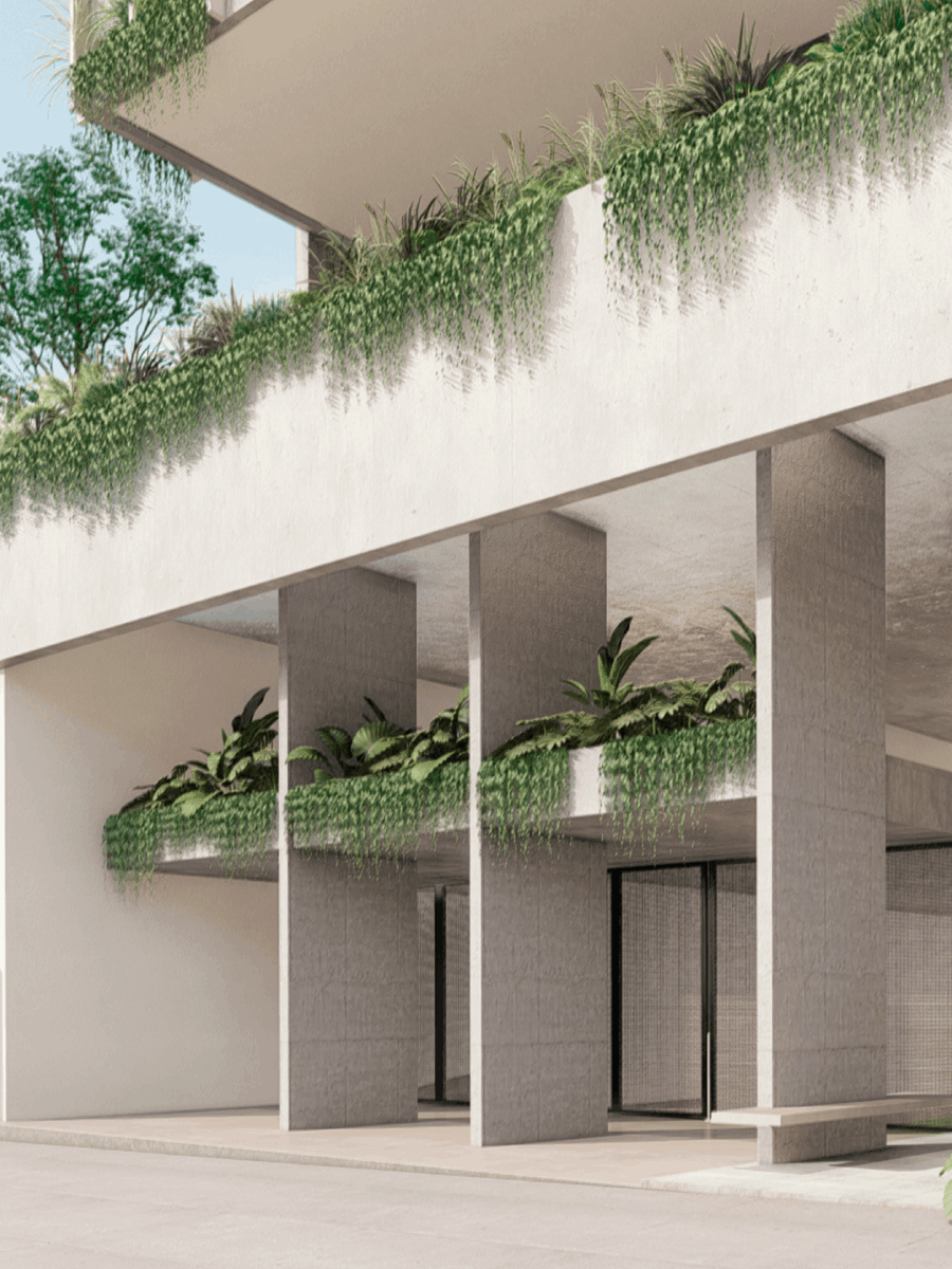 Jardines de Roca Edificio Posadas